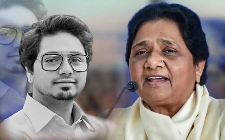 मायावती से आकाश आनंद ने मांगी माफी! BSP में वापसी की उम्मीदें तेज़