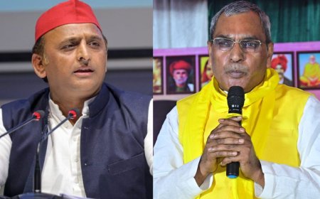 अखिलेश को ओम प्रकाश राजभर ने कहा 'भगोड़ा', लखनऊ में अजय राय और ममता चौधरी के बीच तीखी बहस