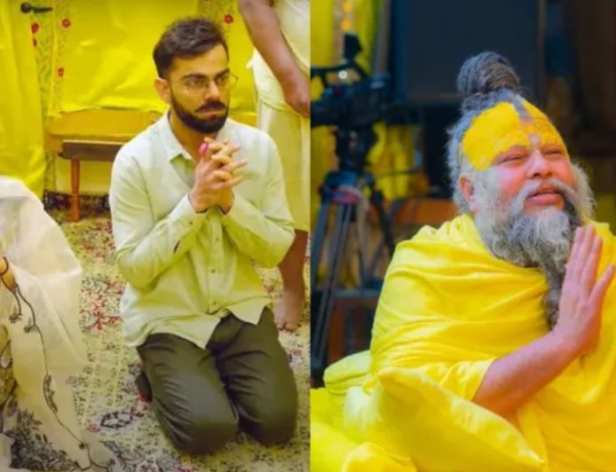 विराट-अनुष्का को आश्रम बुलाने के लिए ₹5 करोड़? आया बड़ा बयान